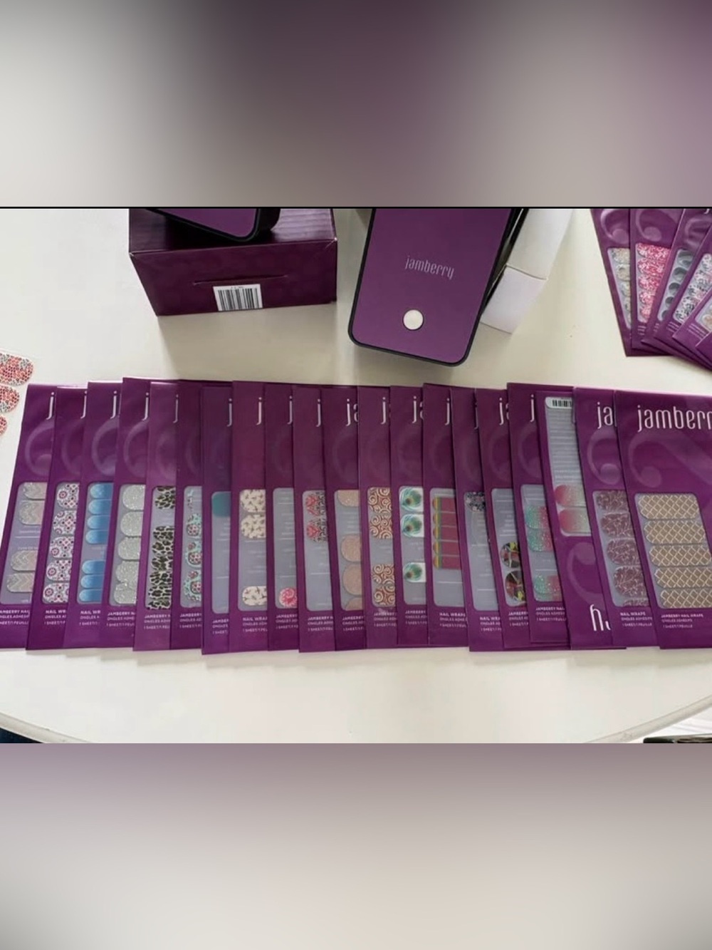 Jamberry Nails - Huge Lot - Includes Heaters and Wraps - Picture 7 of 7